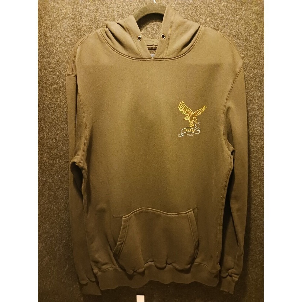 Roark x‎ Pendleton Mens Medium Hoodie Brown Sweater Wander With Roark Eagle